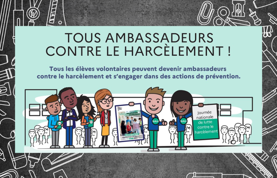 affiche harcèlement