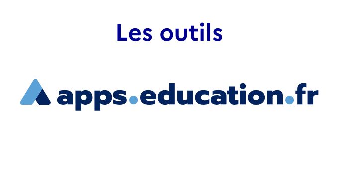 Les outils apps éducation