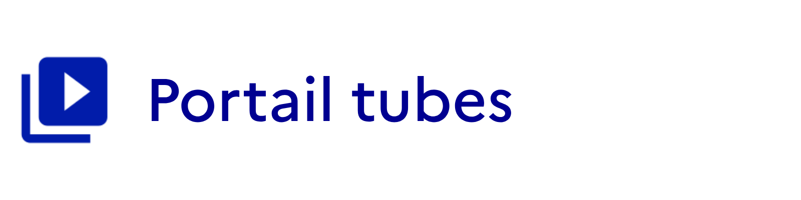 Portail Tubes d'Apps.Education