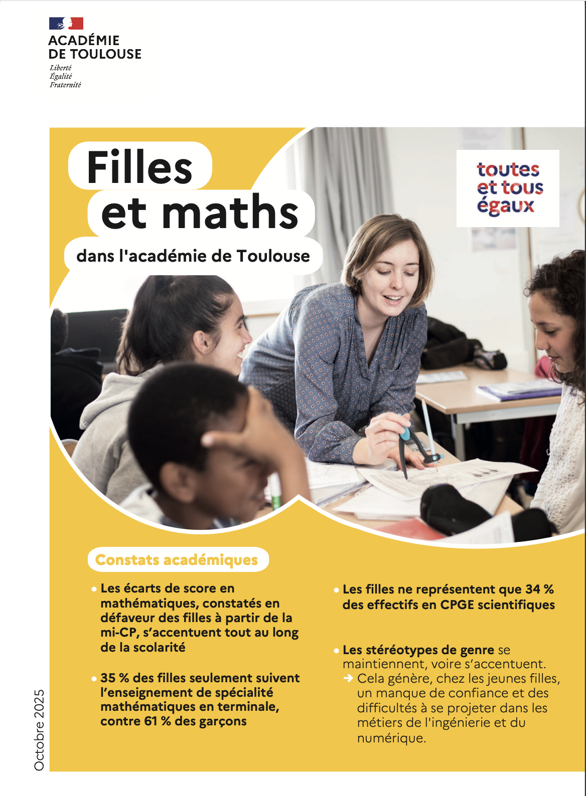 flyer plan fille math