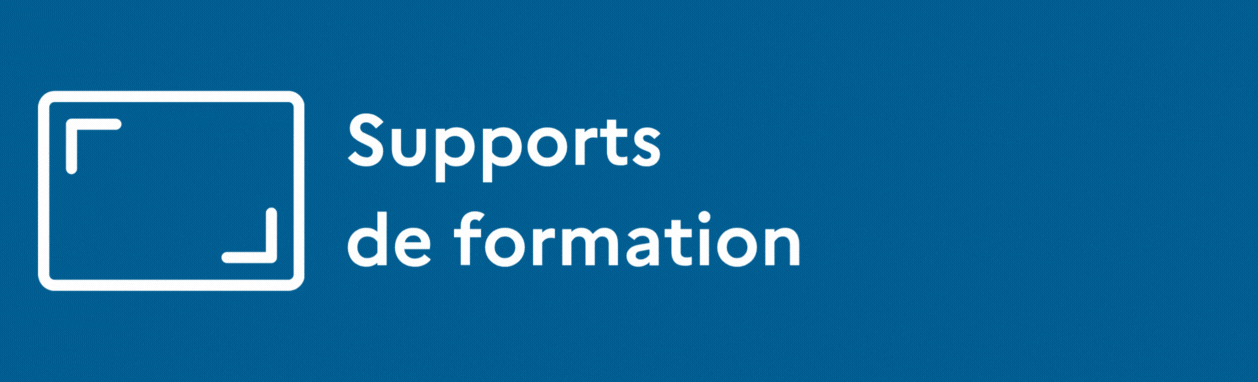 Lien vers les supports de formation de l'ENT