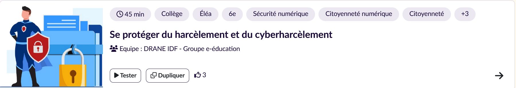 Parcours Eléa - Cyberharcèlement