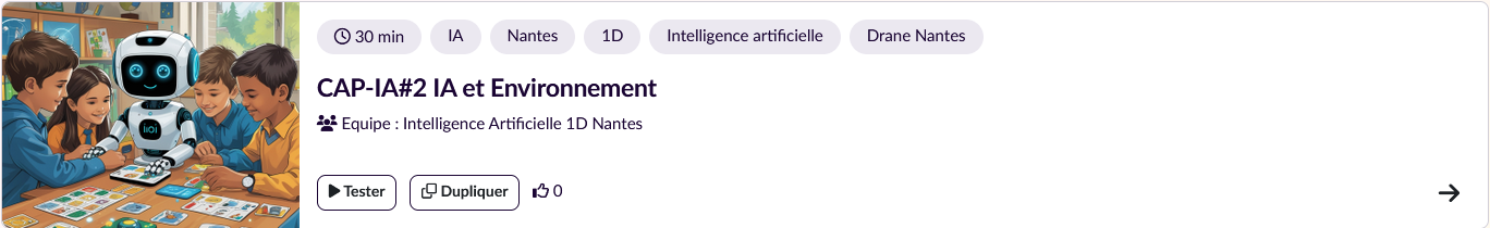 CAP IA #1 IA et environnement (Eléa)