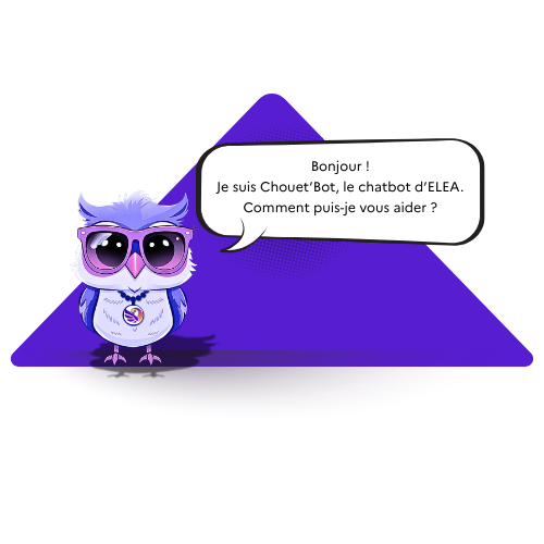 Chouet'Bot violet V3 triangle - ELEA