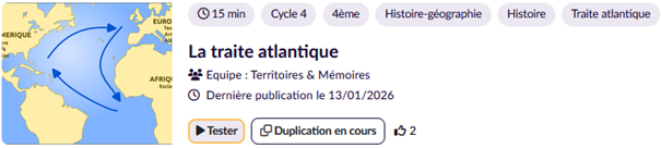 La Traite atlantique