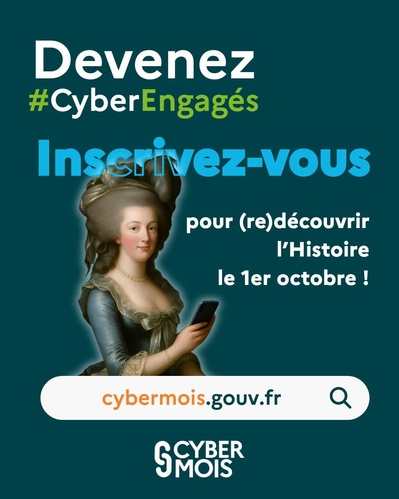 Devenez cyberengagés, inscrivez vous, cybermois
