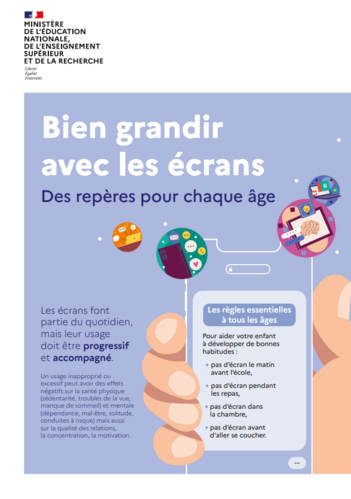 Bien grandir avec les écrans