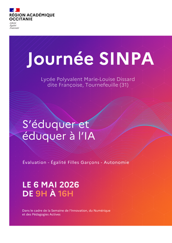Affiche journée sinpa26