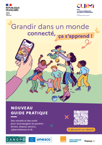 flyer grandir dans un monde connecté