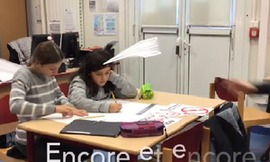 Capture vidéo Projet Non au harcèlement